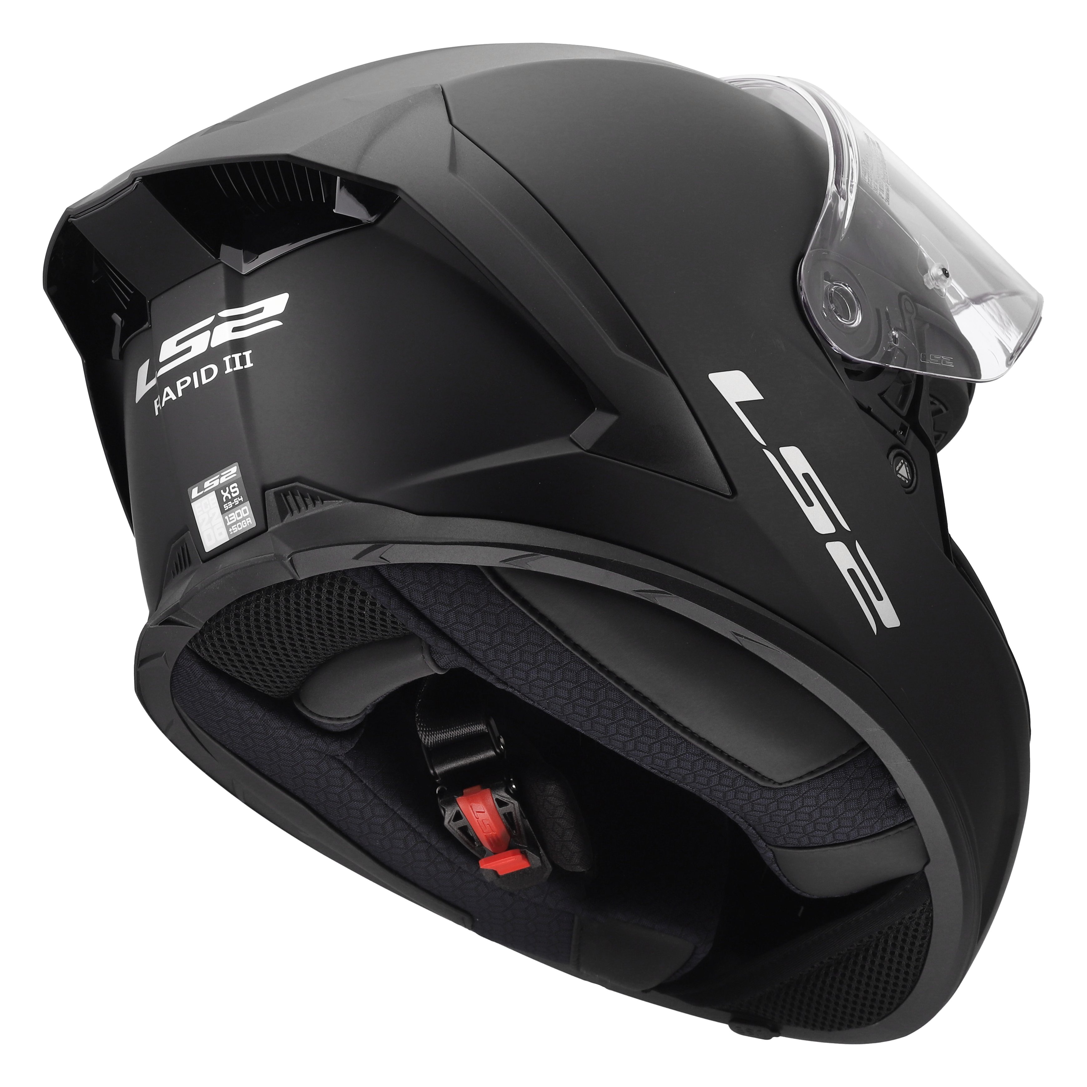 LS2 FF820 RAPID III SOLID MATT BLACK 168200011 (10)
